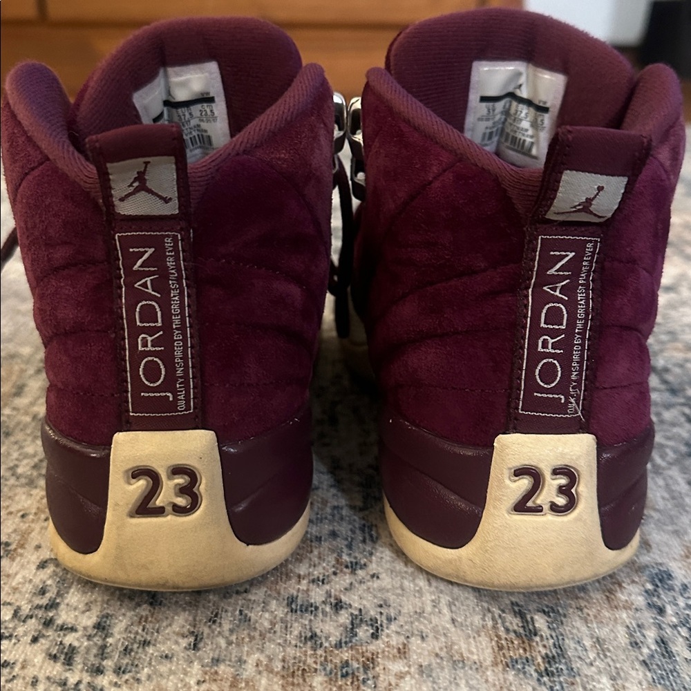🔴 SOLD 🔴 Air Jordan Burgundy Retro 12 - Picture 12 of 12